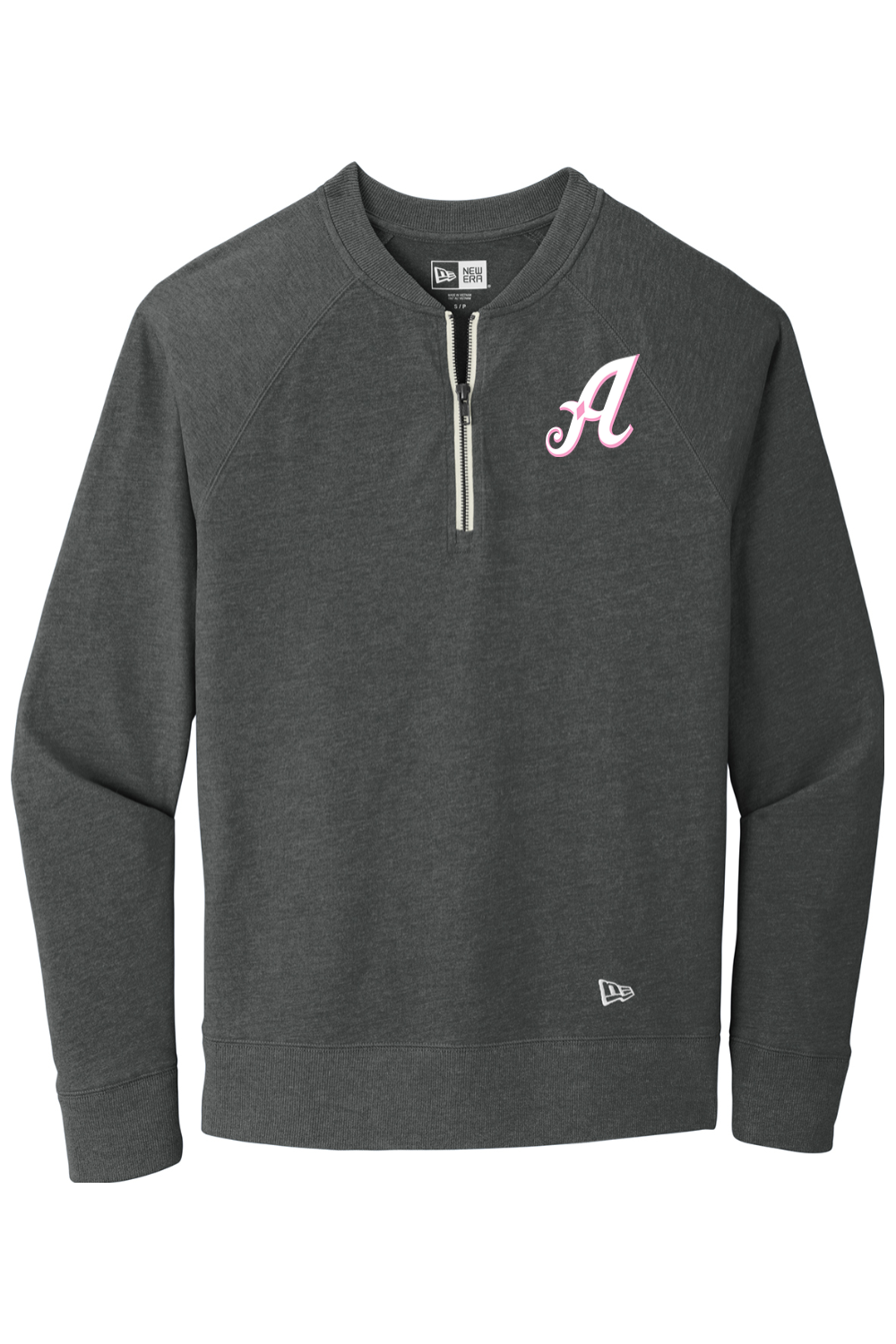 Aces Softball Sueded Cotton Blend 1/4-Zip Pullover