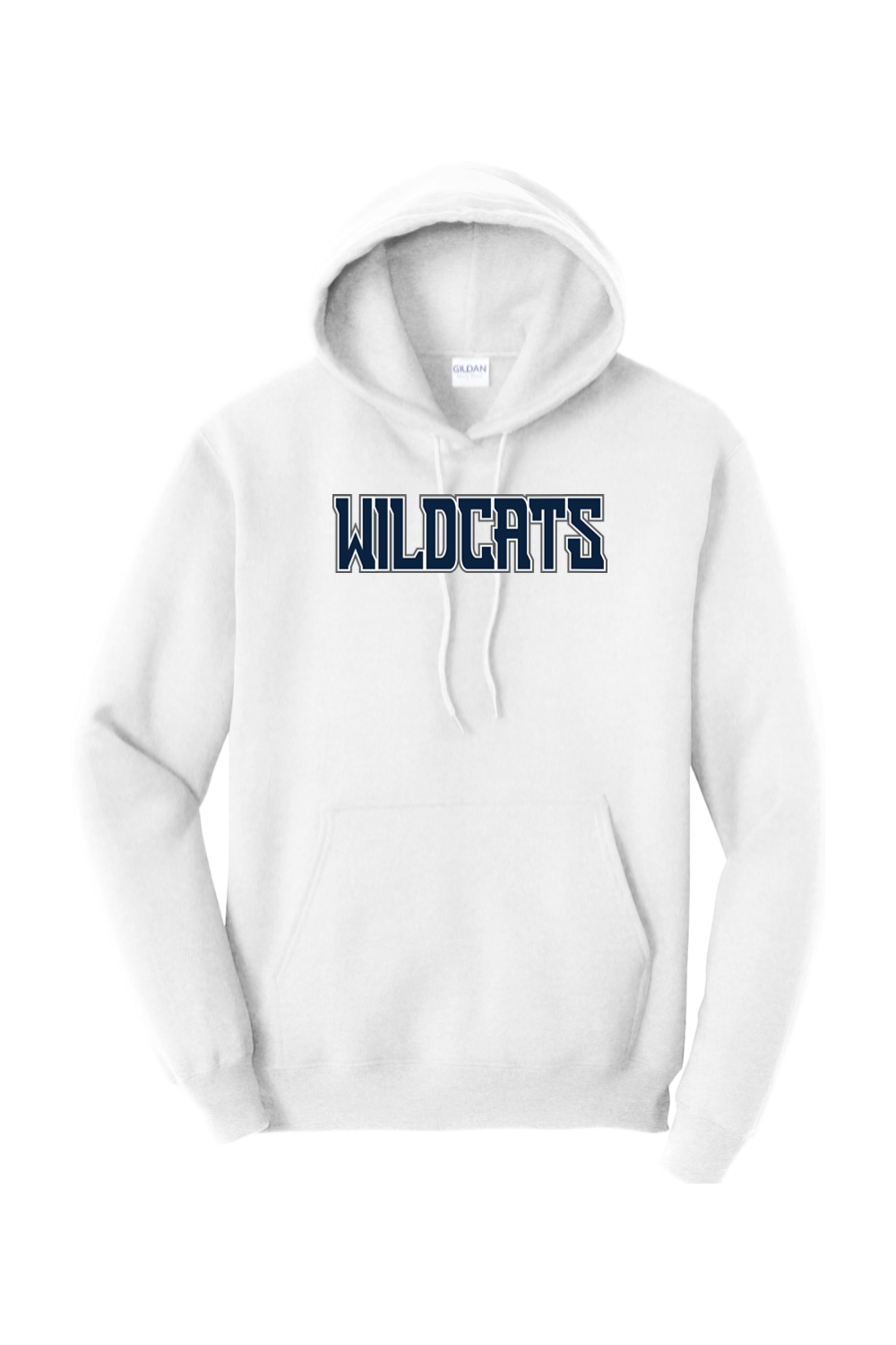 Oxford WIldcats Baseball Heavy Blend Hooded Sweatshirt