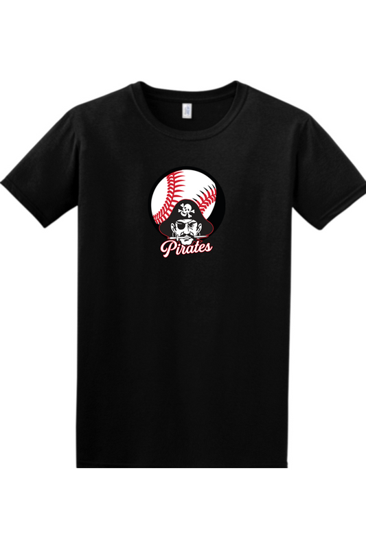Cardington Pirates Softball DTF Softstyle T-Shirt