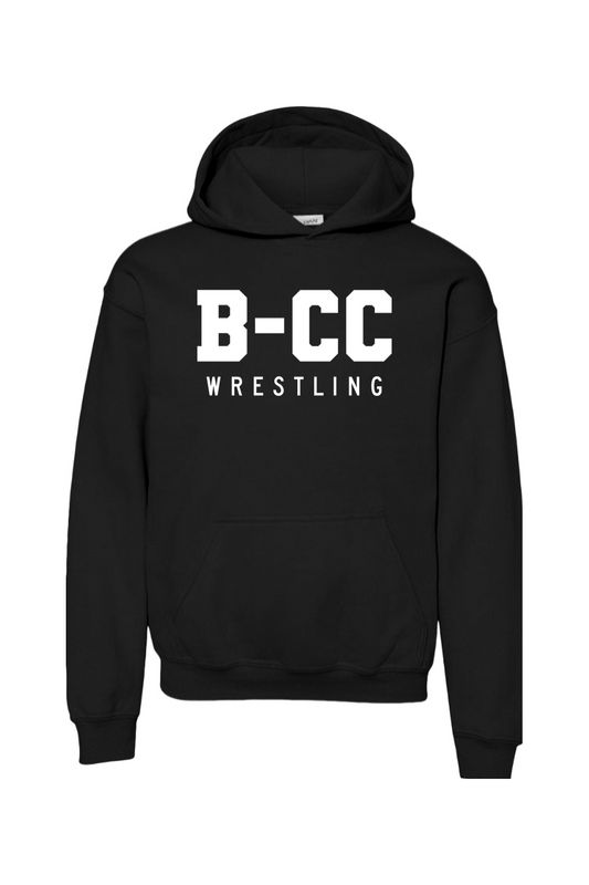 B-CC Wrestling DTF Youth Heavy Blend Hooded Sweatshirt