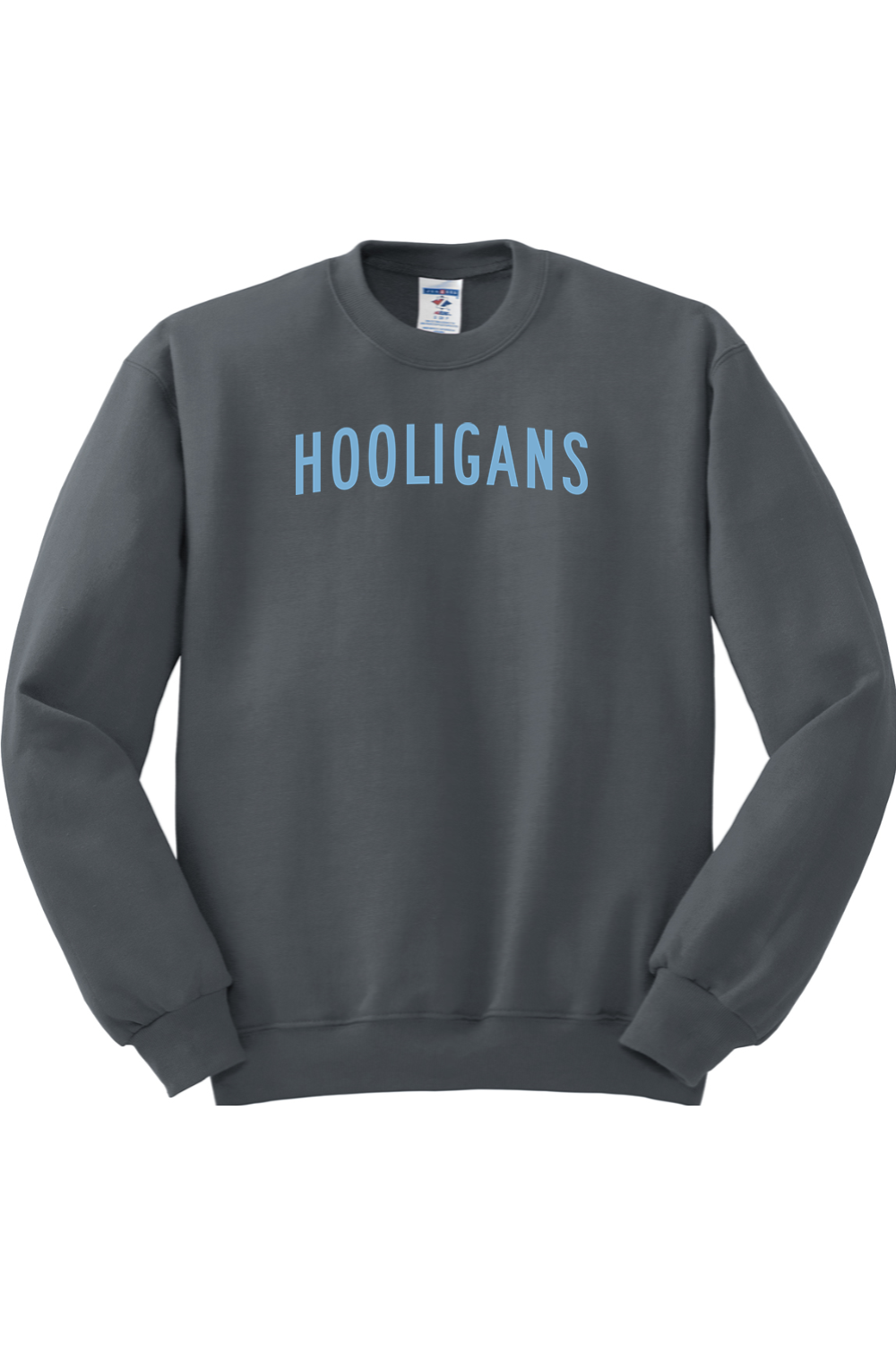 Harmon Park NuBlend Crewneck Sweatshirt Shoulder Logo