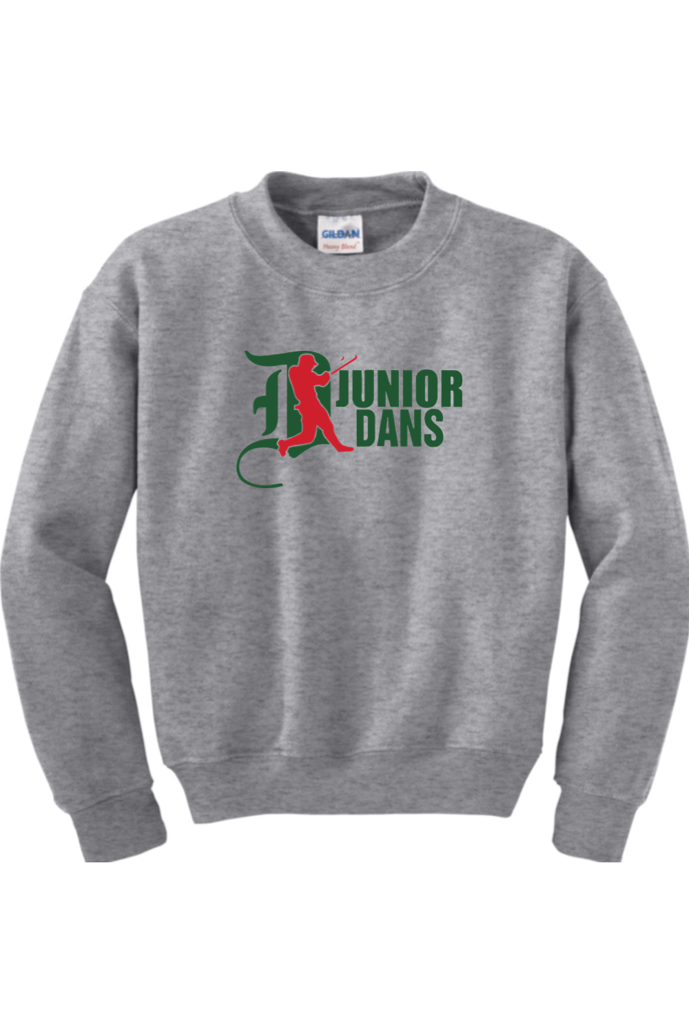 Junior Dans Baseball Youth Heavy Blend Crewneck Sweatshirt
