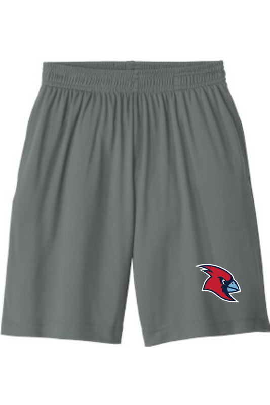 Marion Redbirds Baseball DTF Youth Competitor Pocketed Short