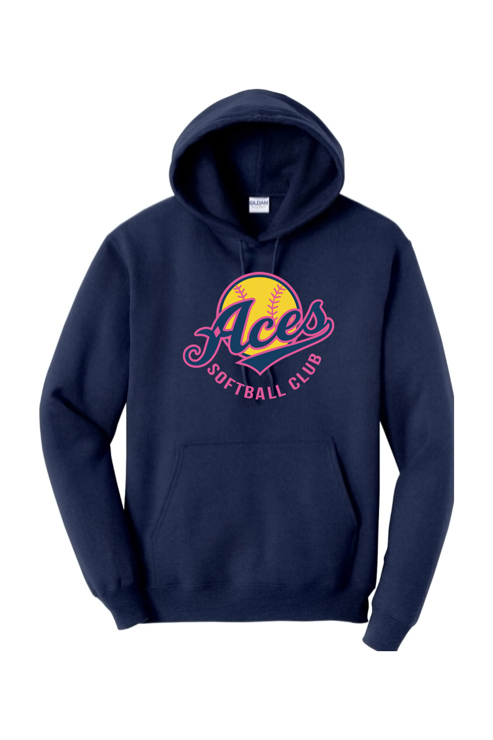 Aces Baseball Heavy Blend Hooded Sweatshirt