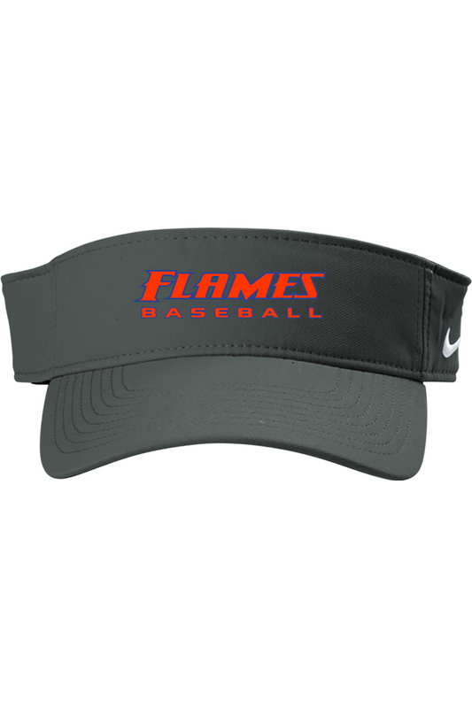 Flames MI Baseball DTF Nike Dri-FIT Team Visor