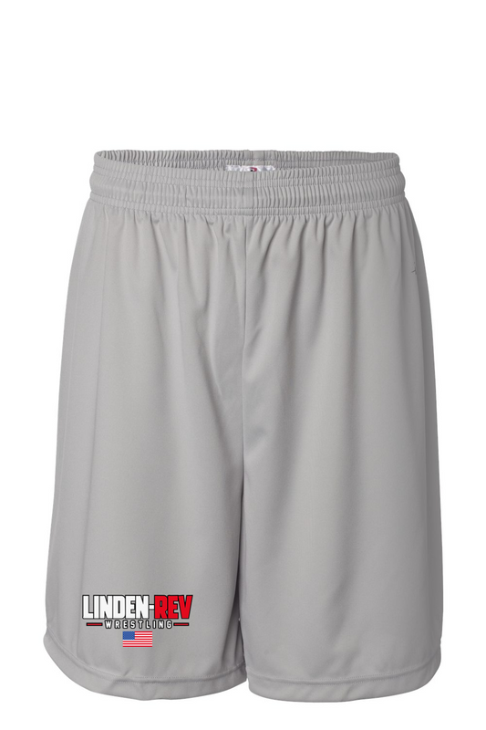 Linden Rev Wrestling DTF 7 Inch Short