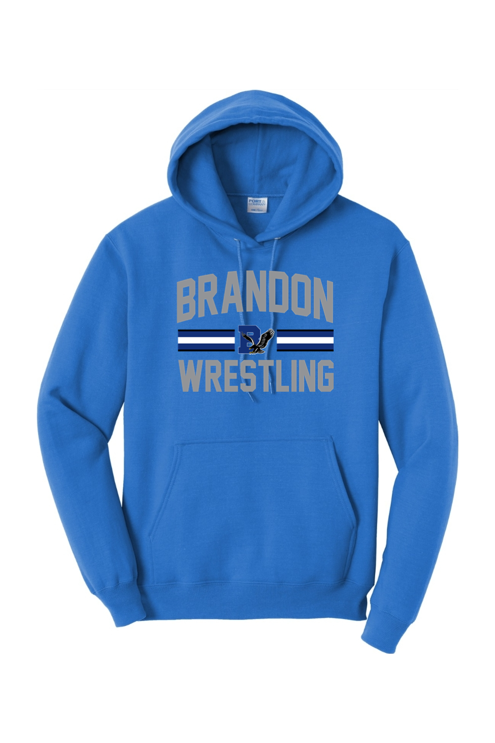 Brandon MS Wrestling DTF Tall Core Fleece Pullover Hooded Sweatshirt