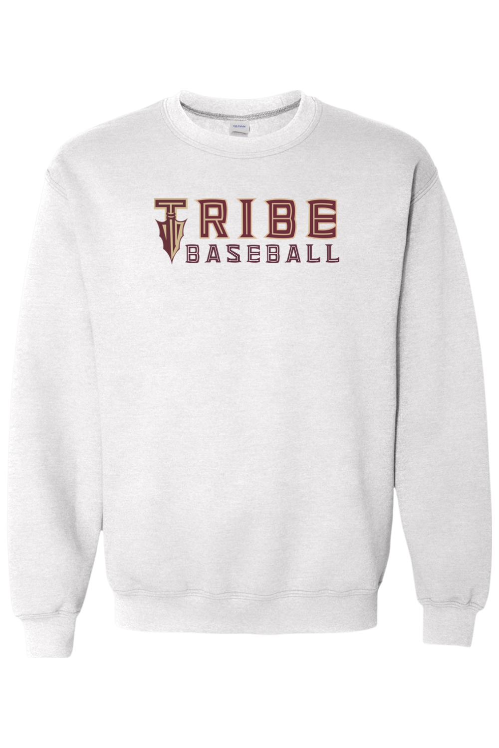 Tribe Baseball Heavy Blend Crewneck Sweatshirt