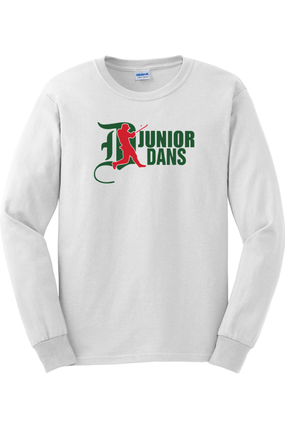 Junior Dans Baseball Ultra Cotton Cotton Long Sleeve T-Shirt