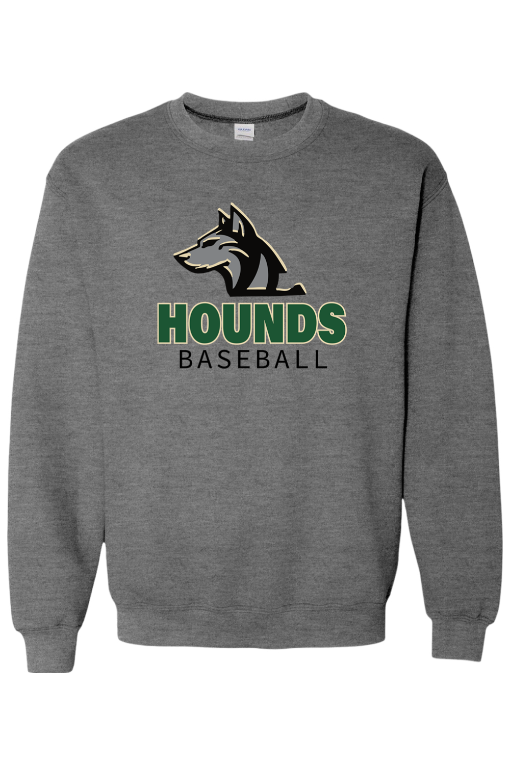 Hounds Baseball Heavy Blend Crewneck Sweatshirt