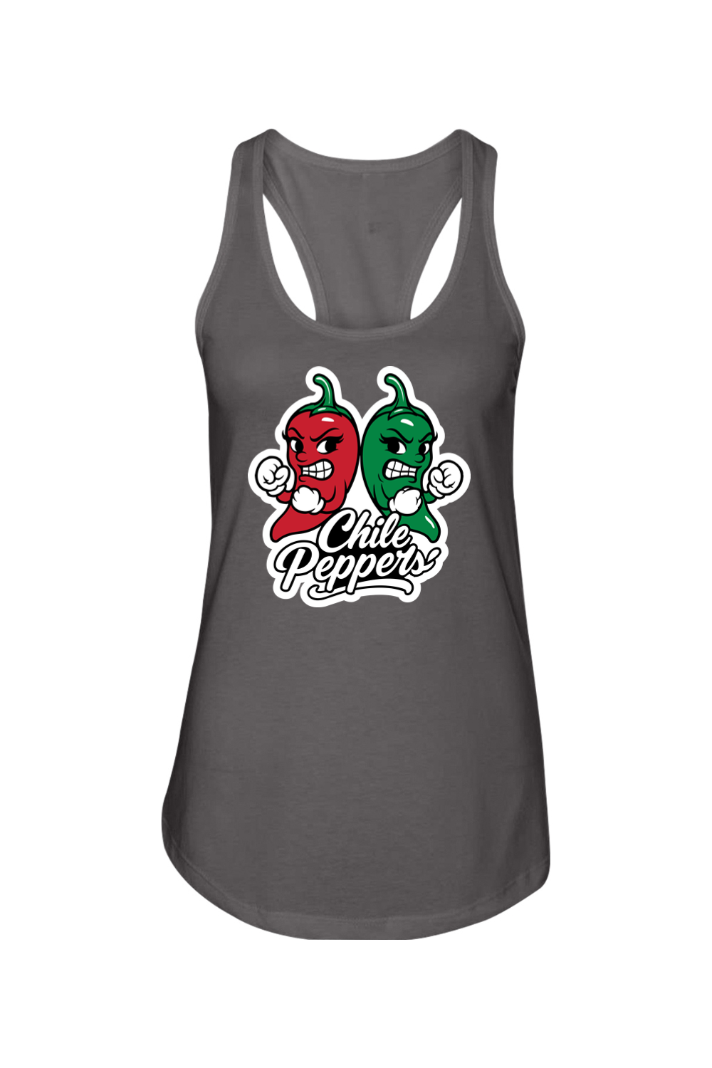ABQ Chili Peppers Ladies Racerback Tank