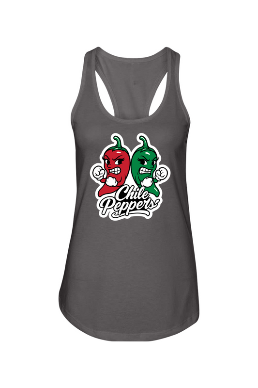 ABQ Chili Peppers Ladies Racerback Tank