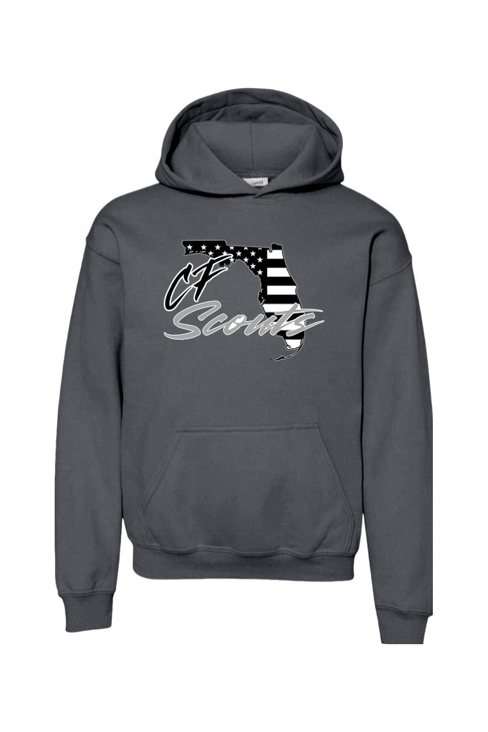 CF Scouts Baseball DTF Youth Heavy Blend Hooded Sweatshirt