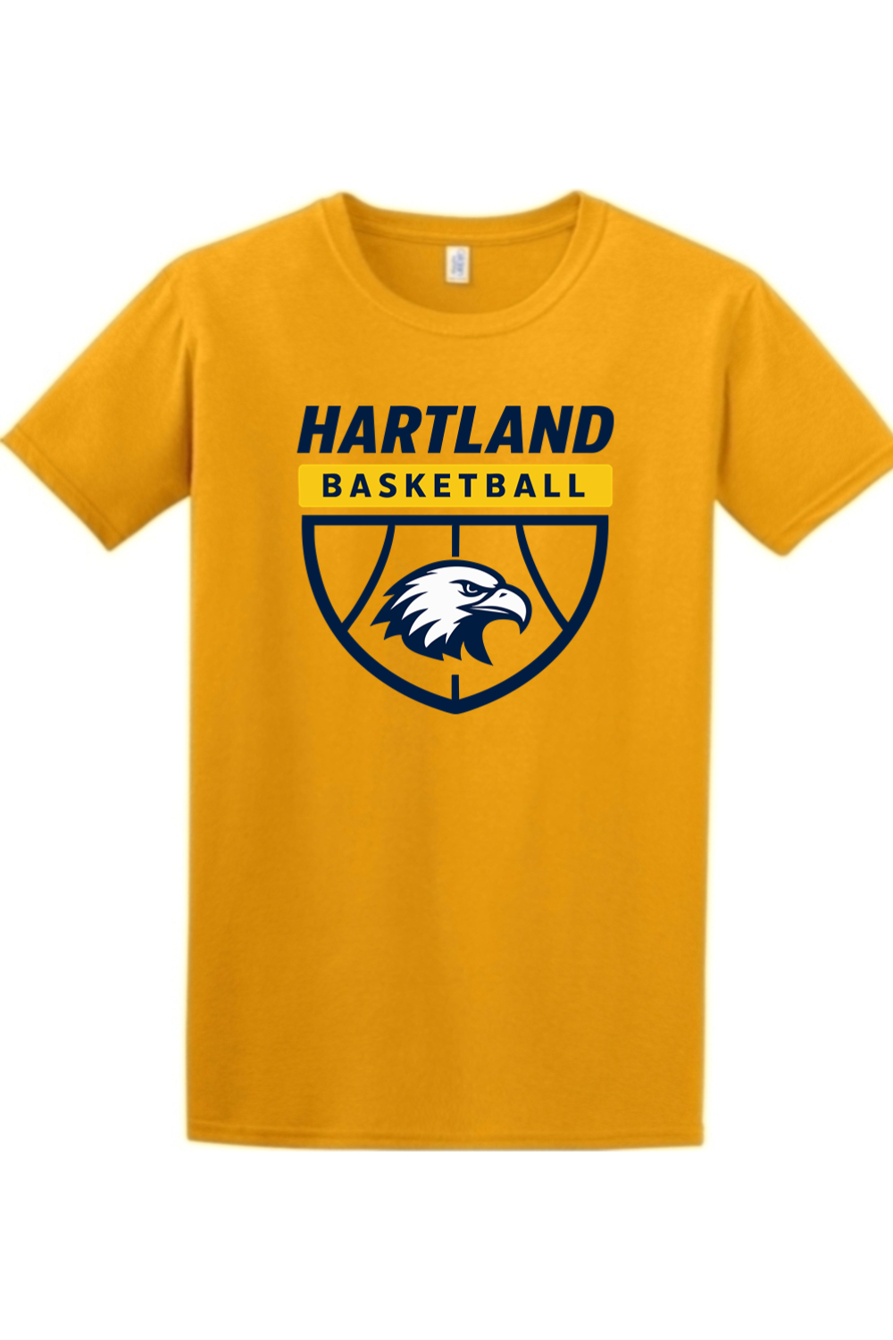 Hartland Basketball Softstyle T-Shirt