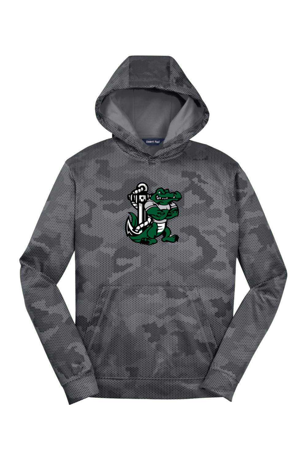 West Bloomfield Football Youth Sport-Wick CamoHex Fleece Hooded Pullover
