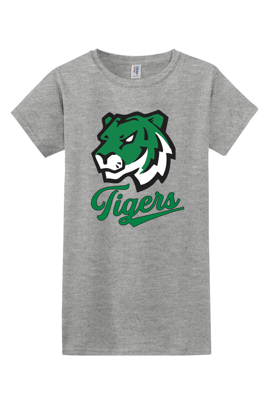 Yorktown Baseball Softstyle Ladies' T-Shirt