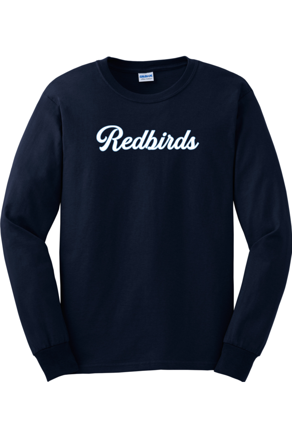 Marion Redbirds Baseball Ultra Cotton Cotton Long Sleeve T-Shirt
