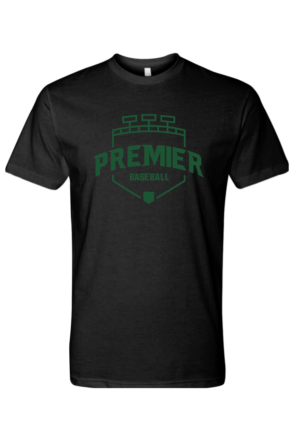 Premier Baseball OR CVC Crew Tee - Green Logo