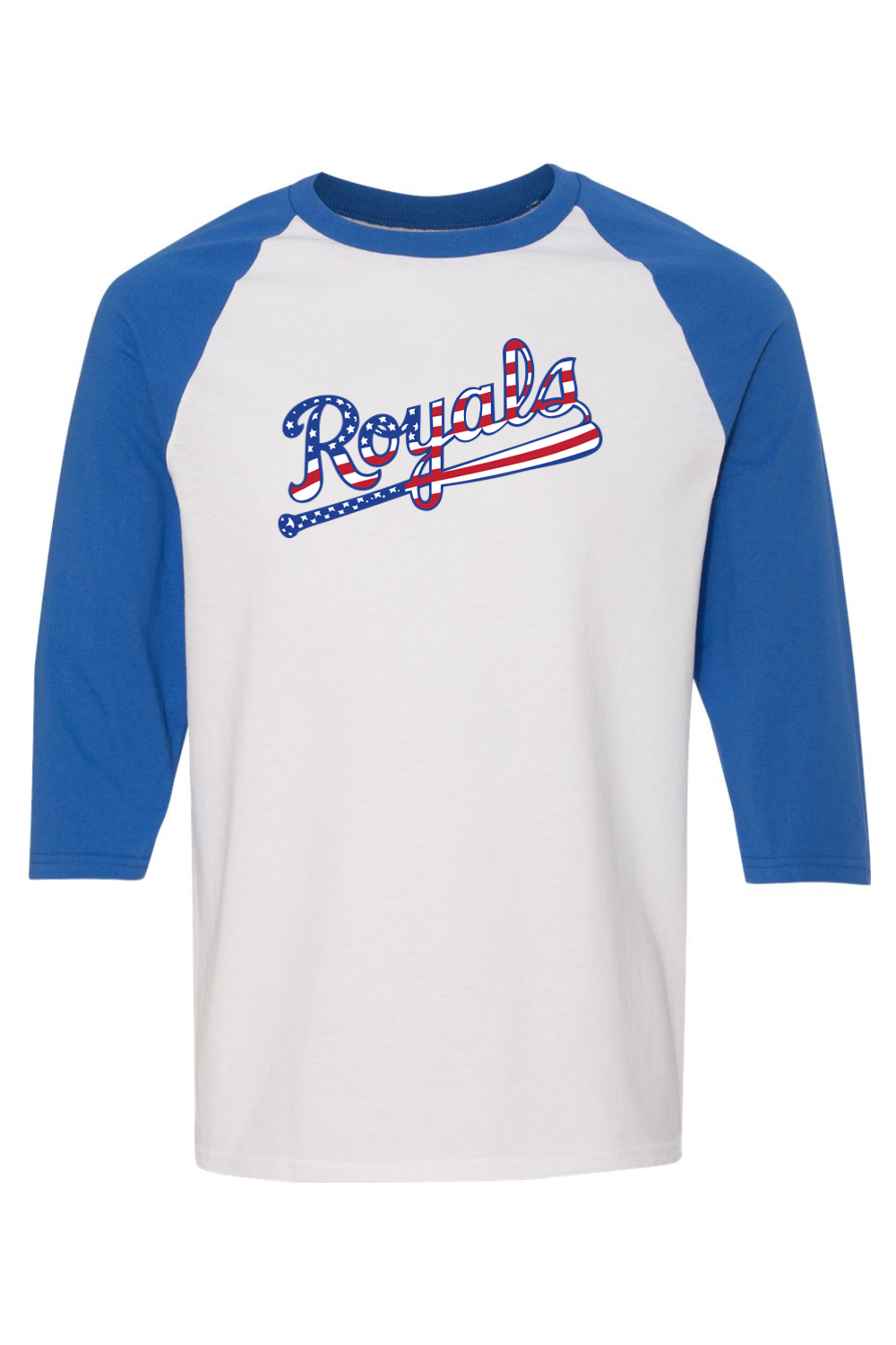 Richmond Royals 10U Heavy Cotton Raglan Three-Quarter Sleeve T-Shirt