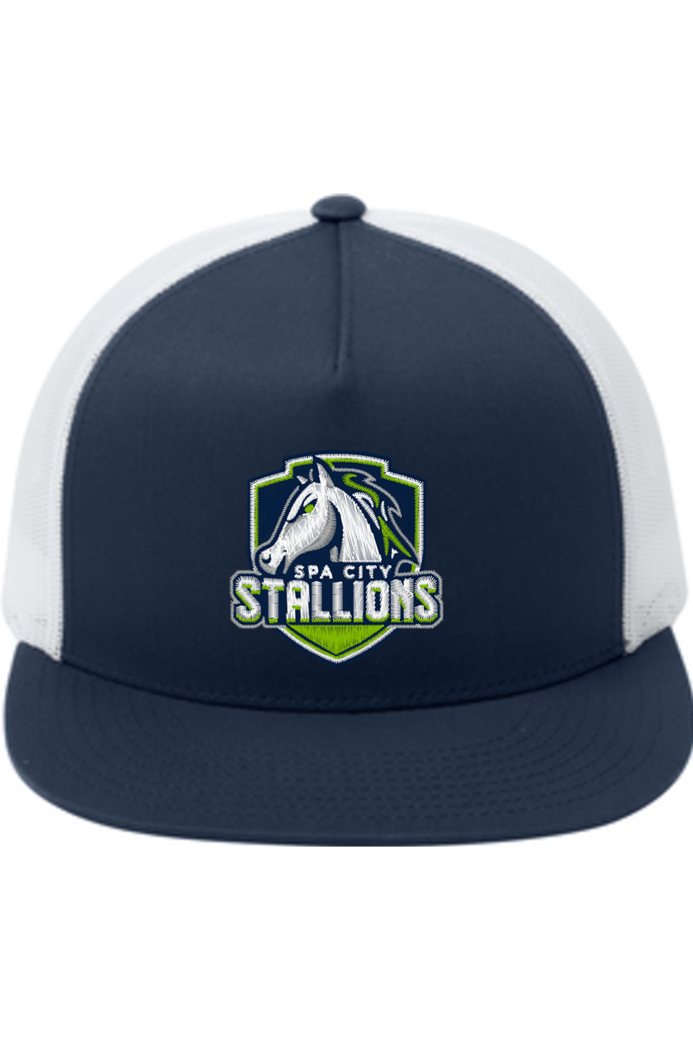 Spa City Stallions 5-Panel Classic Trucker Mesh Back Cap (Fulfill)