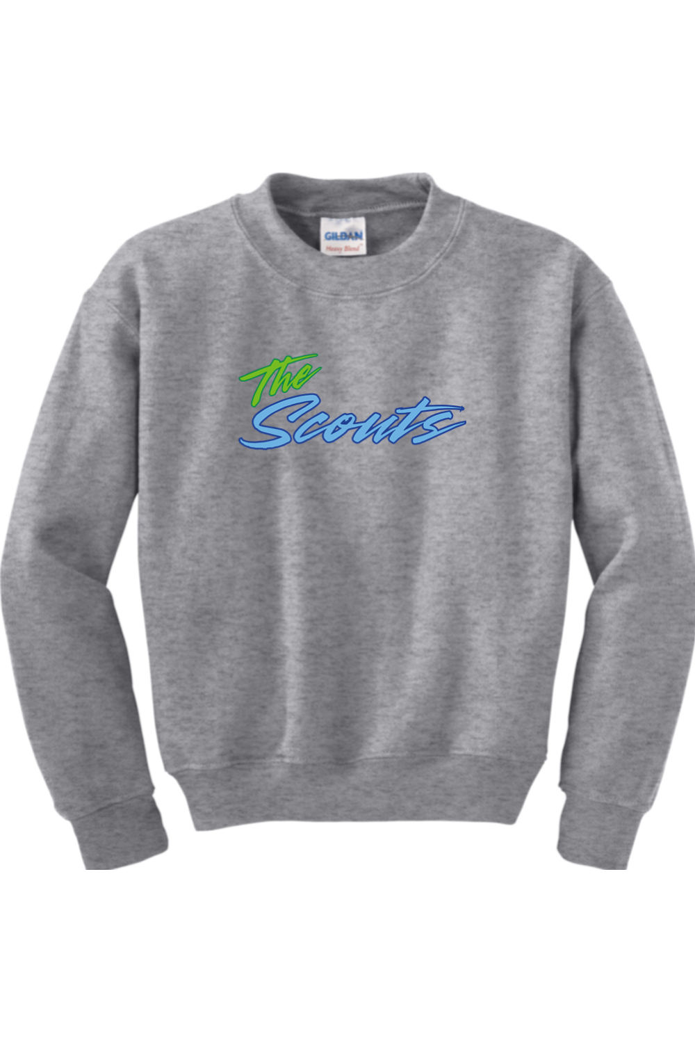 CF Scouts Baseball DTF Youth Heavy Blend Crewneck Sweatshirt
