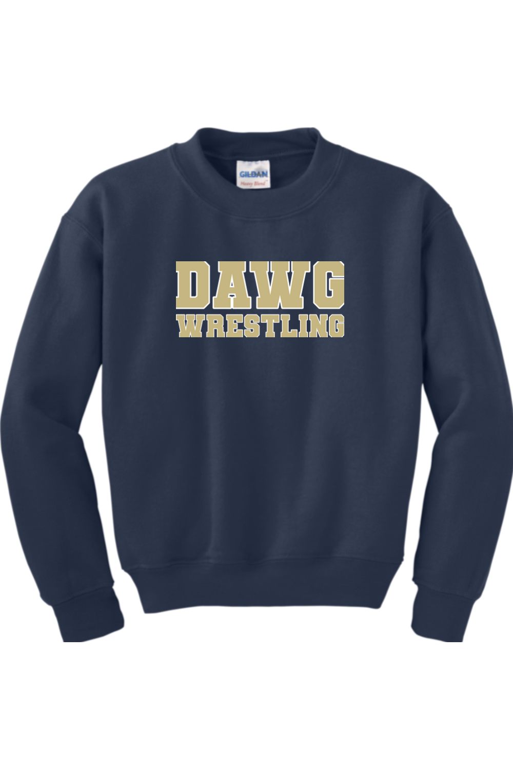 Otsego Middle School Wrestling DTF Youth Heavy Blend Crewneck Sweatshirt