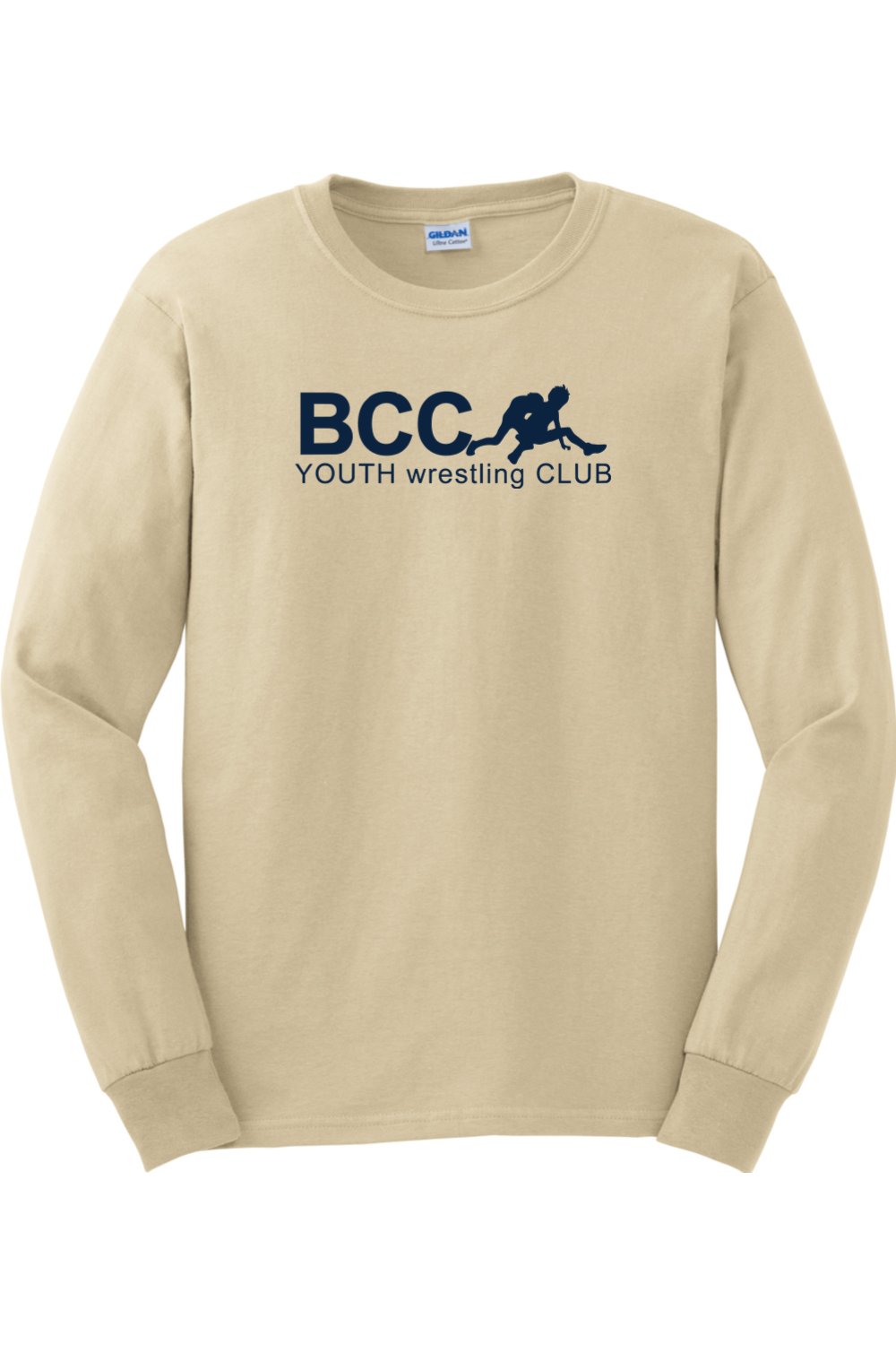 BCC Youth Wrestling Ultra Cotton Long Sleeve T-Shirt