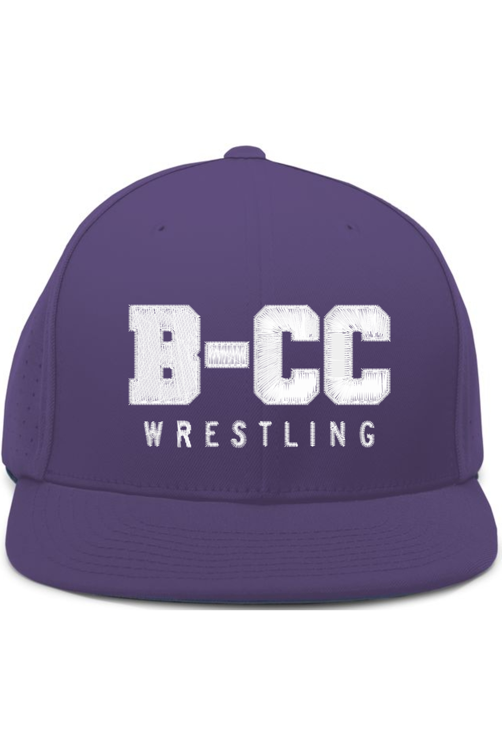 B-CC Wrestling Embroidery Perforated F3 Performance Flexfit Cap