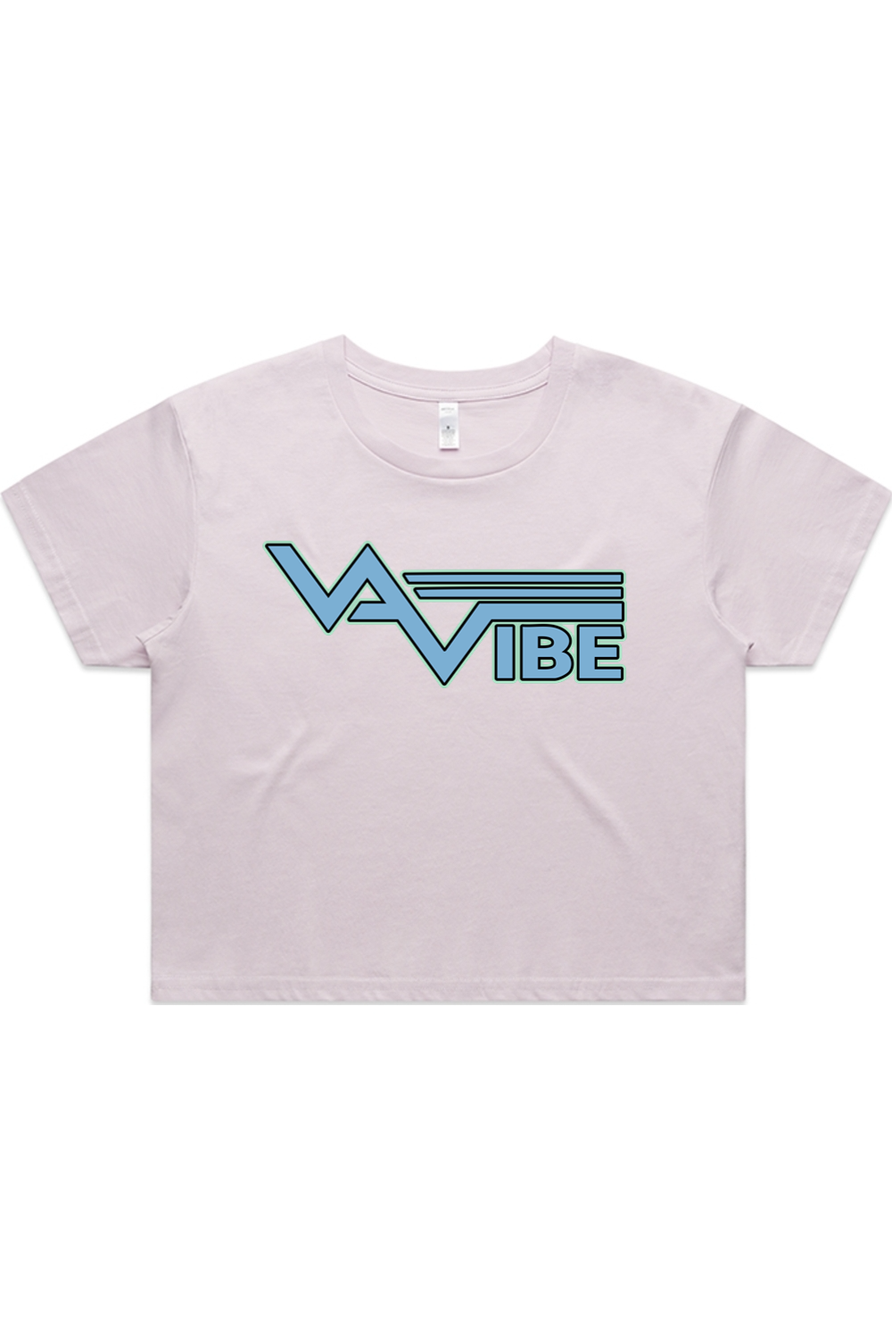 VA Vibe Softball DTF Color Crop Tee