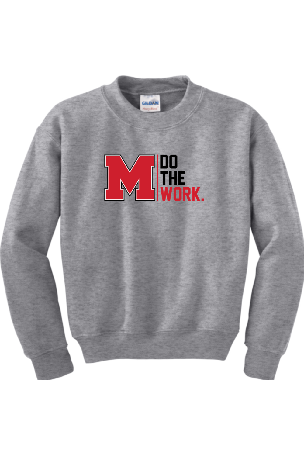 Marshall Redhawks Wrestling DTF Youth Heavy Blend Crewneck Sweatshirt