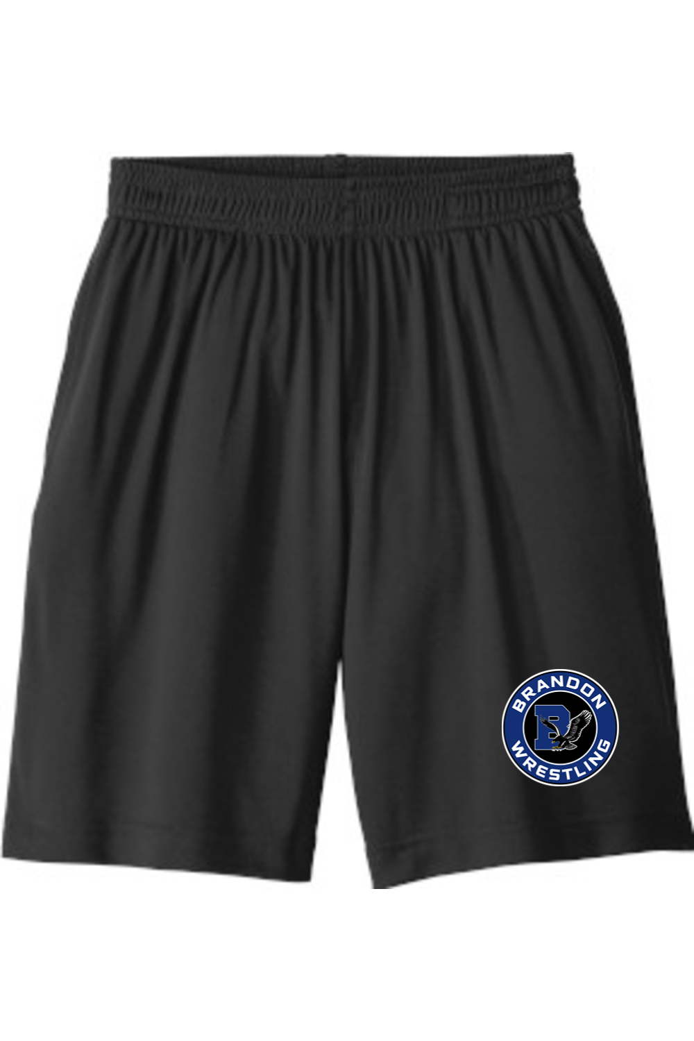 Brandon MS Wrestling DTF Youth PosiCharge Competitor Pocketed Short