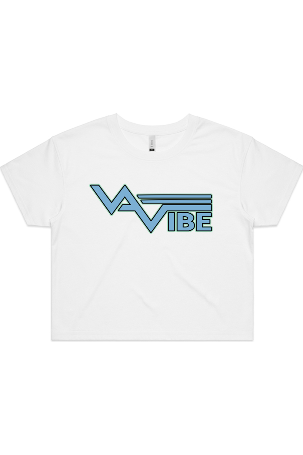 VA Vibe Softball DTF Color Crop Tee