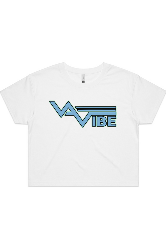VA Vibe Softball DTF Color Crop Tee