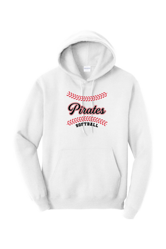Cardington Pirates Softball DTF Blend Hooded Sweatshirt