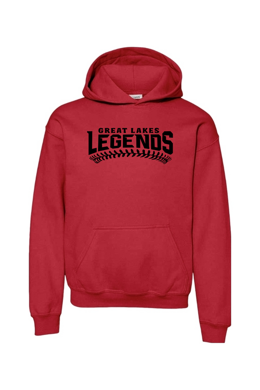 Great Lakes Legends Youth Heavy Blend Hooded Sweatshirt