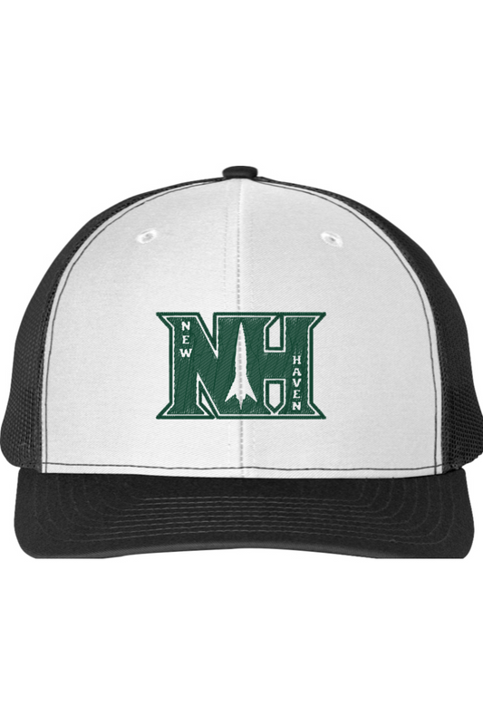 New Haven Embroidered Snapback Trucker Cap