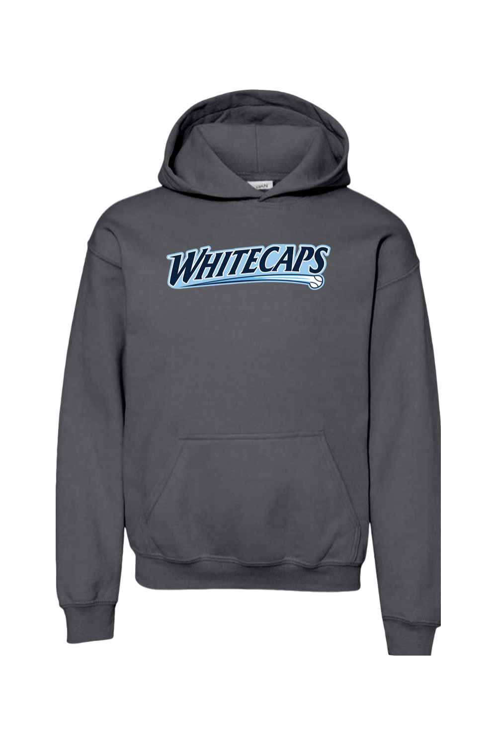 Whitecaps Baseball Youth Heavy Blend Hooded Sweatshirt