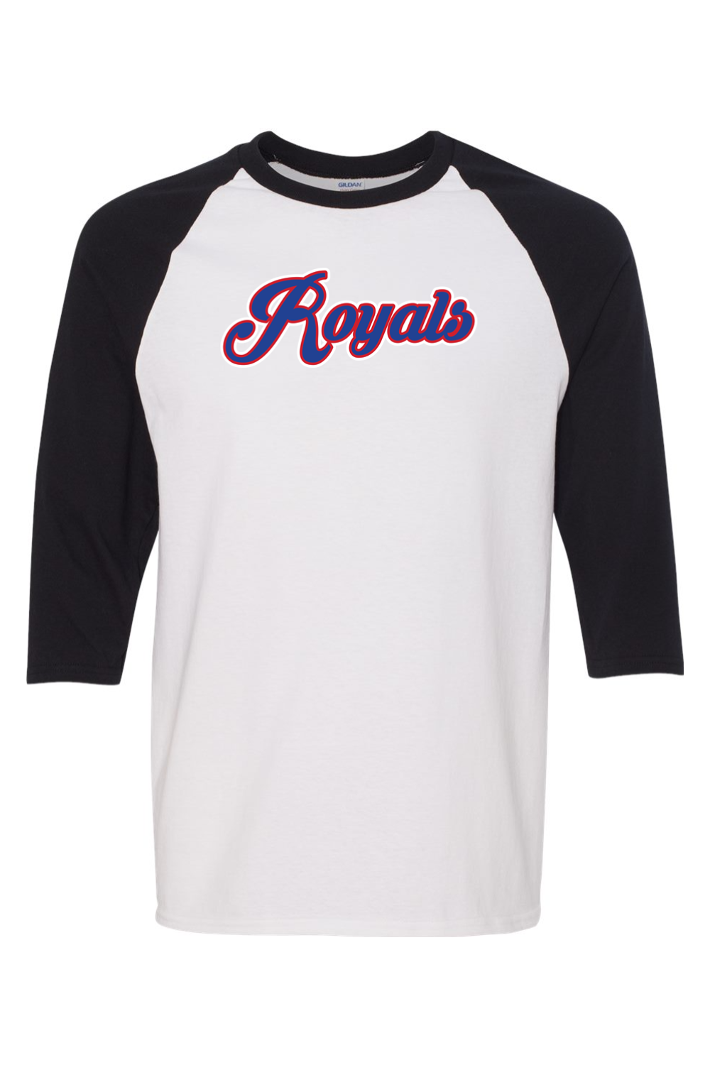 Richmond Royals Heavy Cotton Raglan Three-Quarter Sleeve T-Shirt