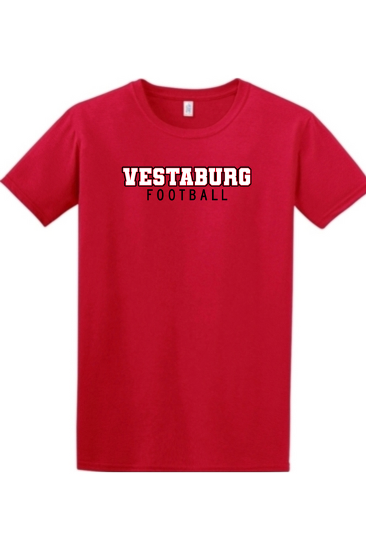 Vestaburg Football DTF Softstyle T-Shirt
