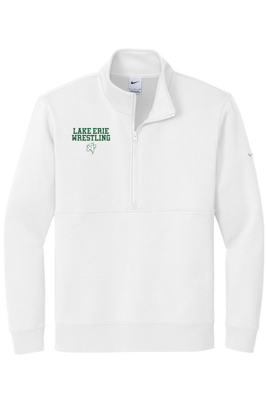 Lake Erie Wrestling DTF Nike Club Fleece Sleeve Swoosh 1/2-Zip