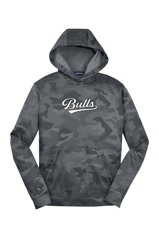 Youth Sport-Tek Sport-Wick CamoHex Fleece Hooded Pullover