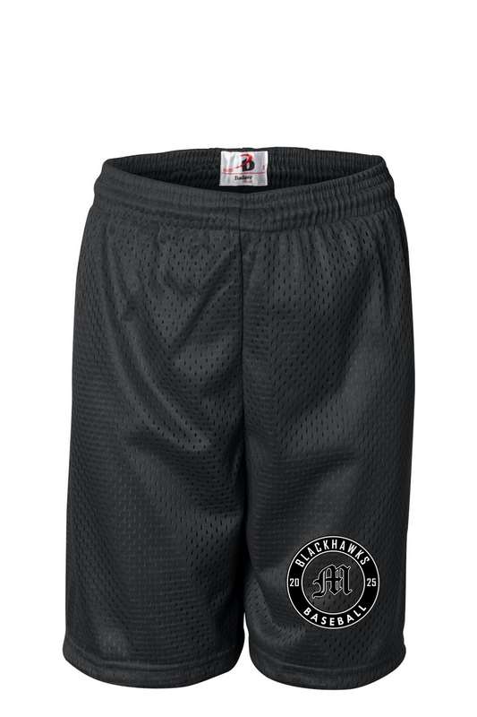 Badger Youth Pro Mesh 6" Shorts