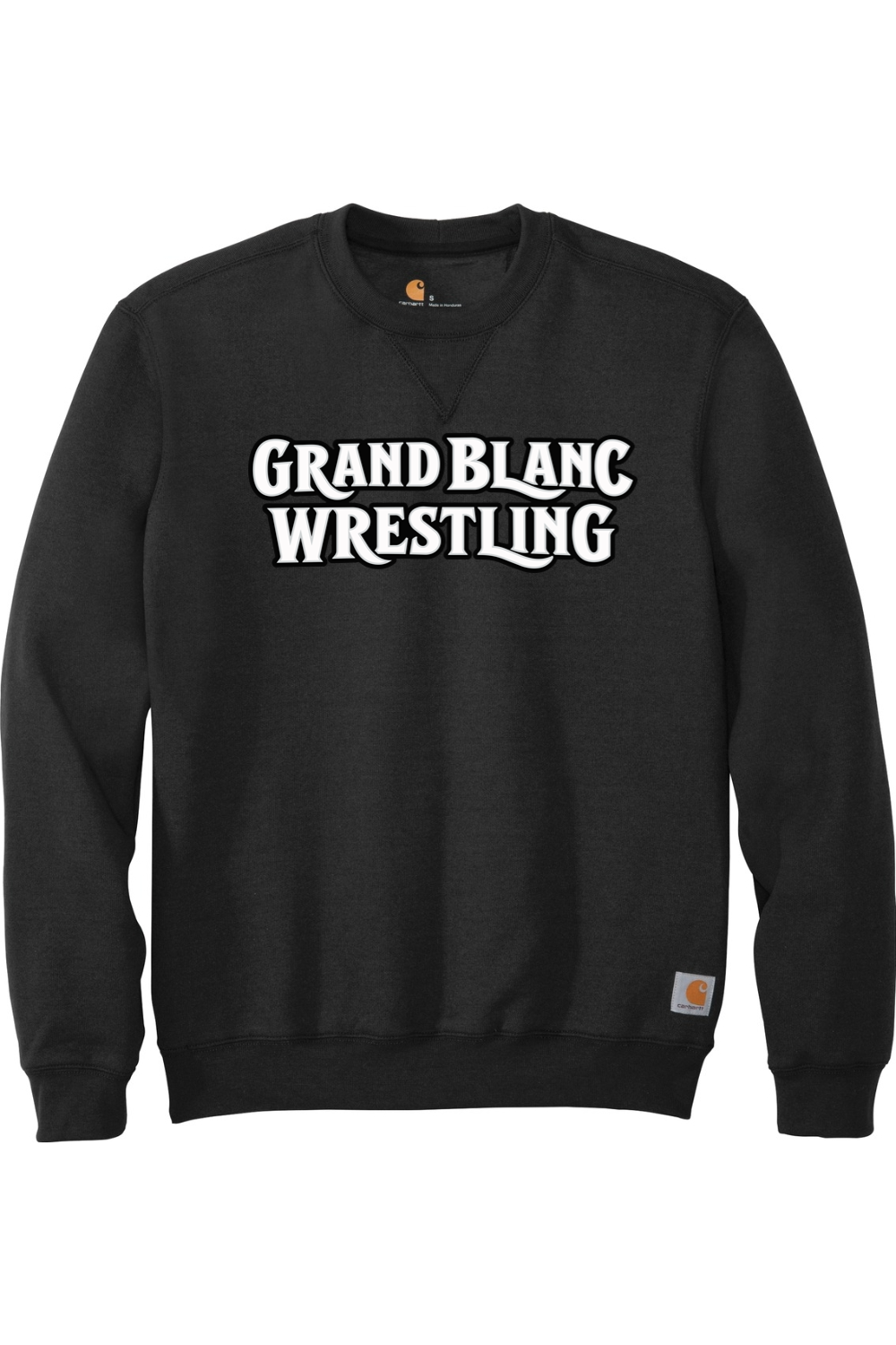 Grand Blanc Wrestling DTF Carhartt Midweight Crewneck Sweatshirt
