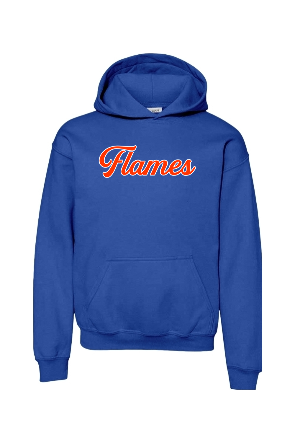 Flames MI Team DTF Youth Heavy Blend Hooded Sweatshirt