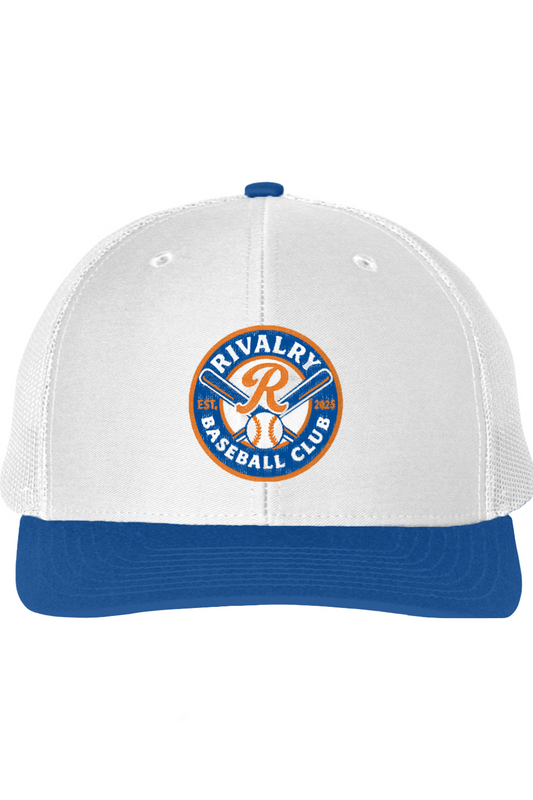 Rivalry Baseball Embroidered Snapback Trucker Cap