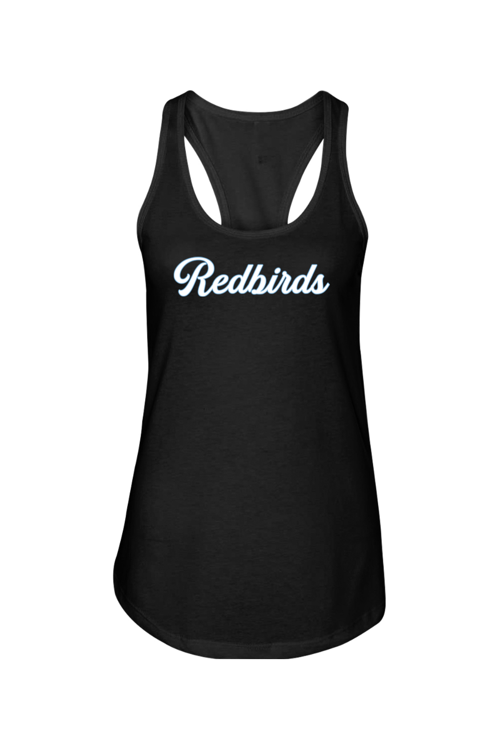 Marion Redbirds Baseball Ladies Racerback Tank