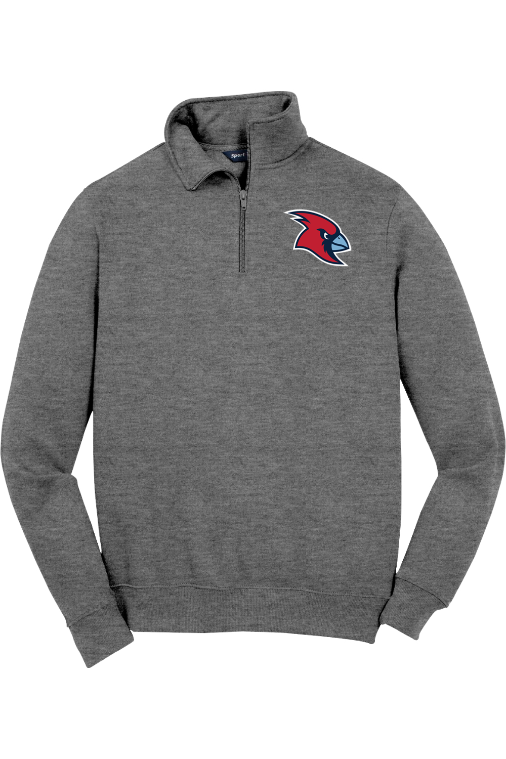 Marion Redbirds Baseball DTF 1/4-Zip Sweatshirt