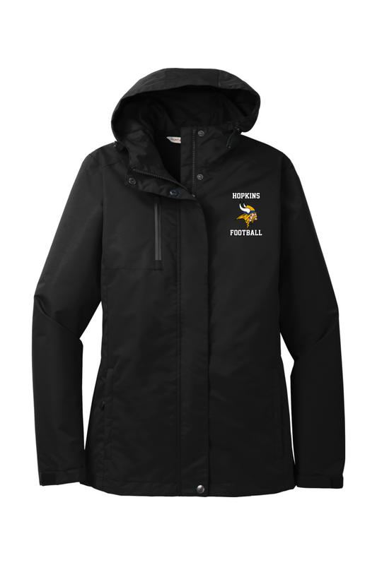 Hopkins Football DTF Ladies All-Conditions Jacket