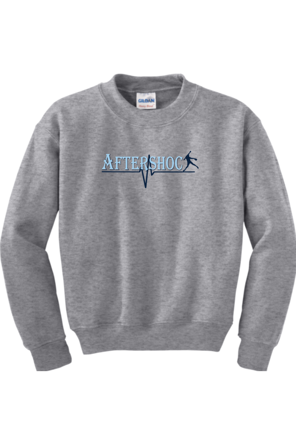 Aftershock Softball Youth Heavy Blend Crewneck Sweatshirt