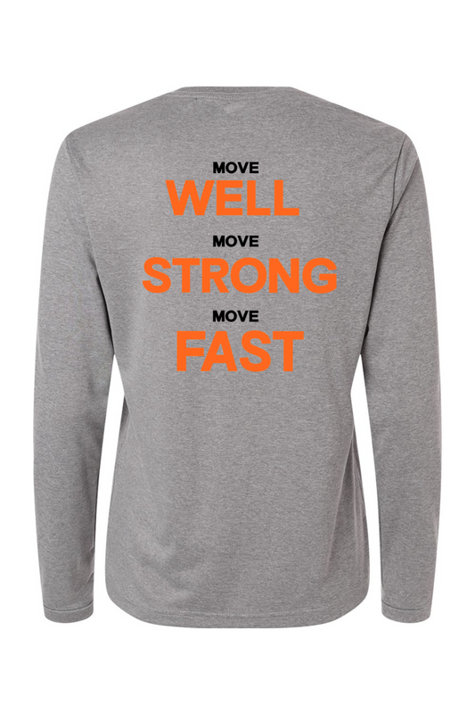 Bulldog Power DTF Adidas Women's Pregame Long Sleeve T-Shirt